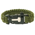 Armband Highlander  Paracord Olivový