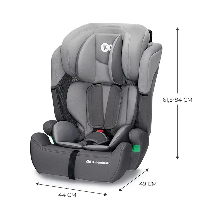 Autostoeltje Kinderkraft Comfort UP i-Size 76-150cm Grey