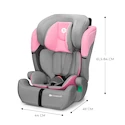Autostoeltje Kinderkraft Comfort UP i-Size 76-150cm Pink