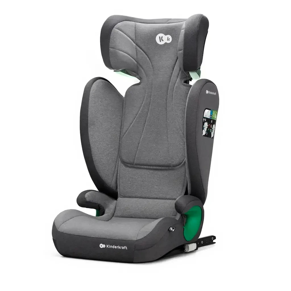 Autostoeltje Kinderkraft Junior Fix 2 i-Size 100-150 cm Rocket Grey