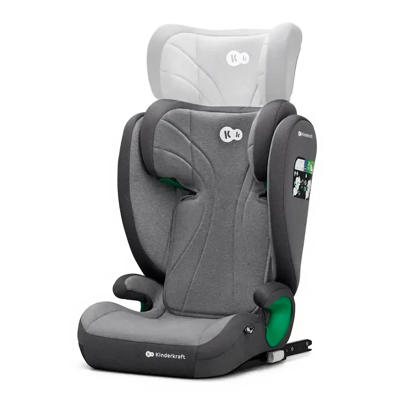 Autostoeltje Kinderkraft Junior Fix 2 i-Size 100-150 cm Rocket Grey