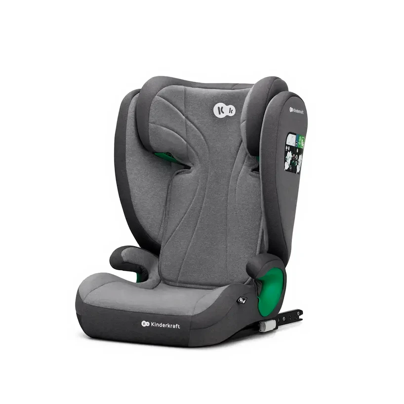 Autostoeltje Kinderkraft Junior Fix 2 i-Size 100-150 cm Rocket Grey