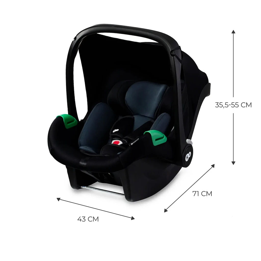 Autostoeltje Kinderkraft  Mink Pro i-Size 40-75 cm Black