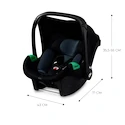 Autostoeltje Kinderkraft  Mink Pro i-Size 40-75 cm Black