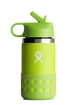 Babyfles Hydro Flask  12 OZ Wide Mouth Straw Lid and Boot Firefly