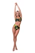 Badkleding Nebbia  High-waist sporty bikini - spodní díl 555 jungle green