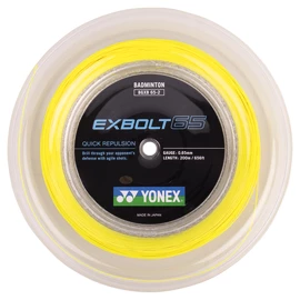 Badminton besnaring Yonex Exbolt 65 Yellow (200 m)