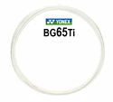 Badminton besnaring Yonex  Micron BG65Ti White (0.70 mm)