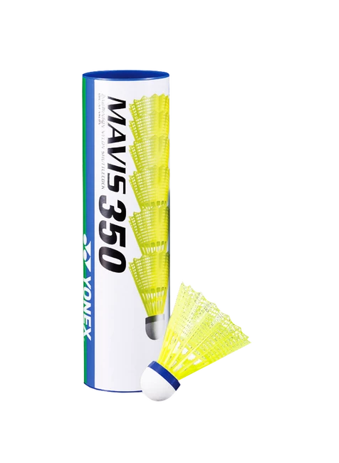 Badminton shuttles Yonex  Mavis 350 Yellow (6 Pack)