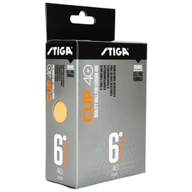 Ballen Stiga Cup 40+ ABS Orange