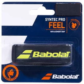 Basis grip Babolat Syntec Pro Black/Fluo Yellow