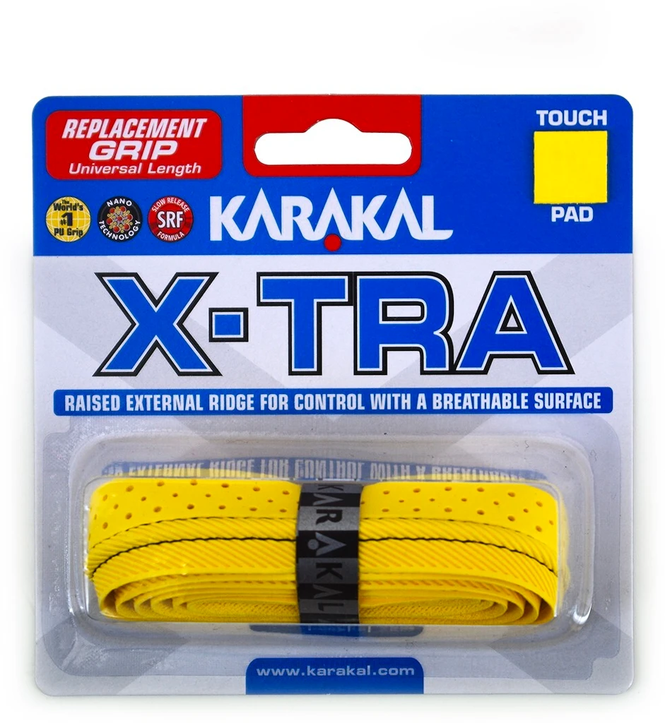 Basis grip Karakal  X-Tra Grip Yellow