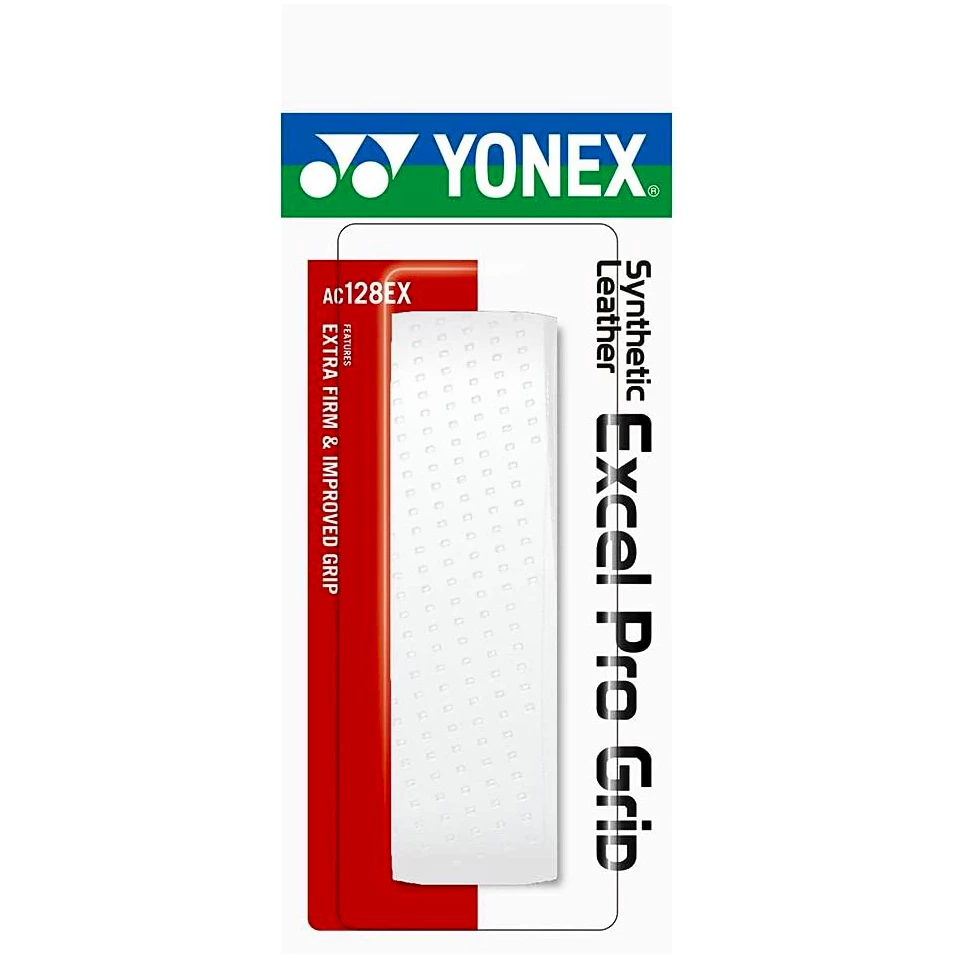 Basis grip Yonex  Leather Excel Pro AC128 White
