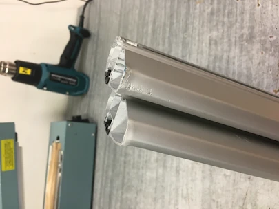 Beschadigd tijdens vervoer -  Draagstangen Thule WingBar Evo  118 cm