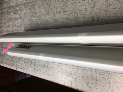 Beschadigd tijdens vervoer -  Draagstangen Thule WingBar Evo  127 cm