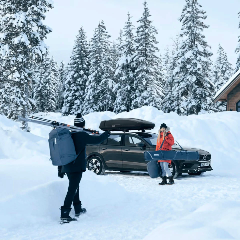 Beschermende zak Thule  Ski Bag 192 cm Black