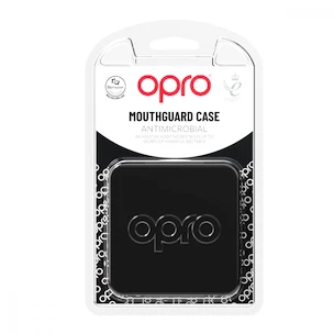 Beschermhoes voor gebitsbeschermer Opro  ANITIMICROBIAL MOUTHGUARDS CASE Black