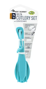 Bestek Sea to summit  Delta Cutlery Set Pacific Blue