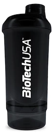 BioTech USA Wave + Compact 500 ml + 150 ml zwart