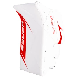 Blokhandschoen Bauer SV-PRO White/Red Senior