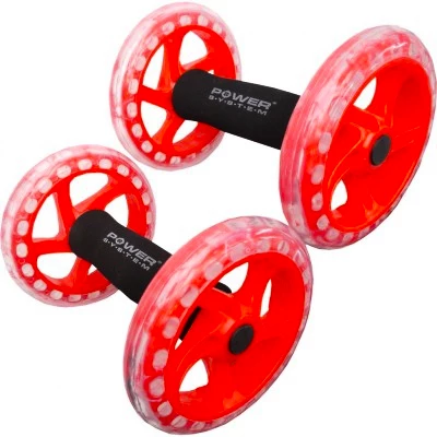 Buikspierwiel Power System  Twin Core Ab Wheels