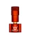 CO2-pompkop PEATY'S  Head red (ppr-hti-ifh-red-12)