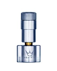 CO2-pompkop PEATY'S Head silver (ppr-hti-ifh-sil-12)