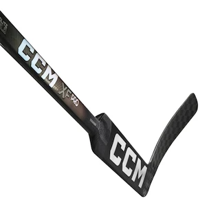 Composiet ijshockeystick keeper CCM Tacks XF PRO Black/Grey Senior 24 inch, L (Regular)