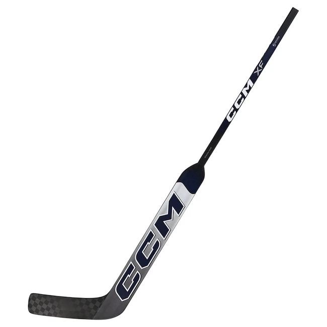 Composiet ijshockeystick keeper CCM Tacks XF White/Navy Intermediate 23 inch, L (Regular)