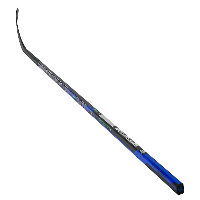 Composiet ijshockeystick SHER-WOOD Code Encrypt 3 Junior PP92 rechts naar beneden, flex 30