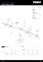 Dak fietsendrager Thule ProRide