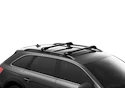 Dakdrager Thule Edge Black Fiat Panda Cross 5-Dr SUV met dakrails 14+
