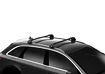 Dakdrager Thule Edge Black Ford Focus Mk III 5-Dr Estate met geïntegreerde dakrails 11-18