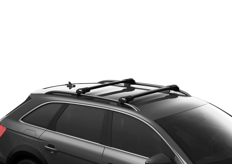 Dakdrager Thule Edge Black Hyundai Casper Electric 5-Dr SUV met dakrails 24+