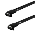 Dakdrager Thule Edge Black Jeep Cherokee (KJ) 5-Dr SUV met dakrails 02-07