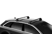 Dakdrager Thule Edge Black Mercedes Benz X-Class 4-Dr Double-cab met kaal dak 18+