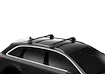 Dakdrager Thule Edge Black Porsche Cayenne 5-Dr SUV met geïntegreerde dakrails 18+