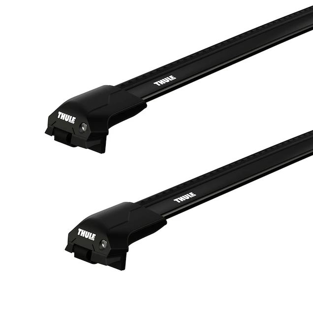 Dakdrager Thule Edge Black Skoda Fabia Scout (Mk II) 5-Dr Hatchback met dakrails 09-14