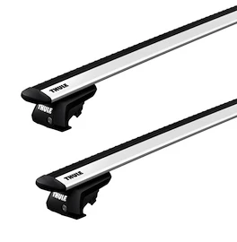 Dakdrager Thule met EVO WingBar Audi A4 Avant 5-Dr Estate met dakrails 05-07