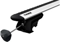 Dakdrager Thule met EVO WingBar Fiat Doblo 5-Dr Van met dakrails 10-22