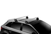 Dakdrager Thule met EVO WingBar Ford Focus (Mk III) 4-Dr Sedan met kaal dak 11-18