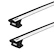 Dakdrager Thule met EVO WingBar Honda CR-V 5-Dr SUV met geïntegreerde dakrails 12-18