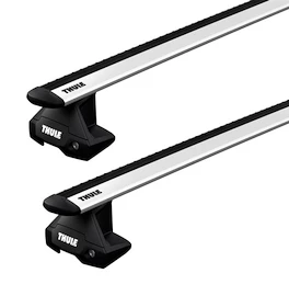 Dakdrager Thule met EVO WingBar Mitsubishi Triton (KB4T) 4-Dr Double-cab met kaal dak 05-15