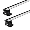 Dakdrager Thule met EVO WingBar Renault Twingo 5-Dr Hatchback met kaal dak 14-24