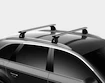 Dakdrager Thule met EVO WingBar Vauxhall Corsa C 5-Dr Hatchback met vaste punten 01-03