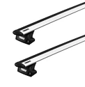 Dakdrager Thule met EVO WingBar Volkswagen Golf Alltrack 5-Dr Estate met dakrails 15-20