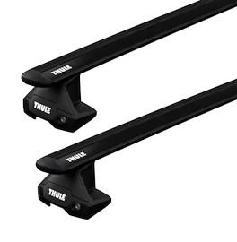 Dakdrager Thule met EVO WingBar Zwart Cupra Tavascan 5-Dr SUV met kaal dak 24+
