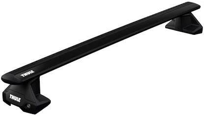 Dakdrager Thule met EVO WingBar Zwart Ford Ranger 4-Dr Crew-cab met kaal dak 23-24