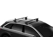 Dakdrager Thule met EVO WingBar Zwart Holden Trailblazer 5-Dr SUV met geïntegreerde dakrails 17-20