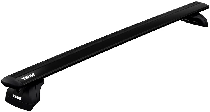 Dakdrager Thule met EVO WingBar Zwart Holden Zafira Family 5-Dr MPV met geïntegreerde dakrails 11-14